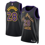 Maillot NBA Los Angeles Lakers Rui Hachimura Nike 2023-24 City Edition Noir Swingman - Homme